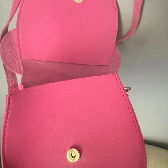 Pink and White Kids Shoulder Bag - Picture 6 of 7